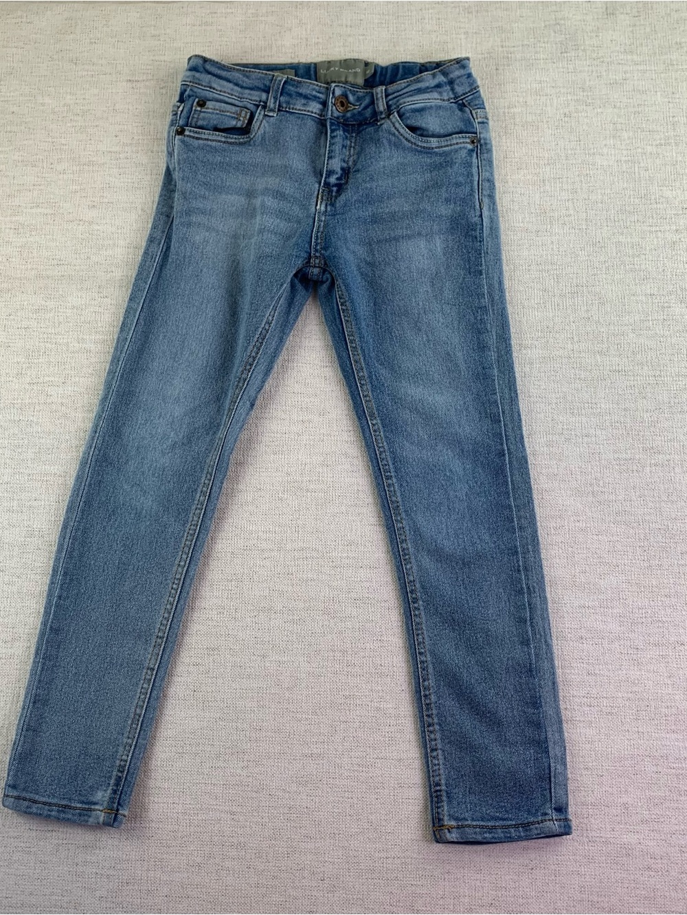 Lucky Brand girl's Zoe Skinny jeans adjustable waist size 8 - Picture 2 of 14
